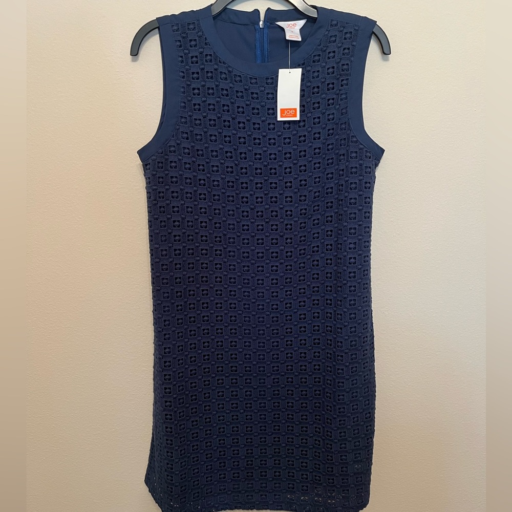 Eyelet Lined Shift Dress